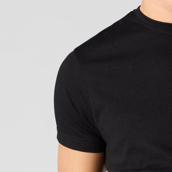 NWT Spider Logo Graphic T-Shirt – Slim Fit Short Sleeve Crewneck – Black - Picture 4 of 7